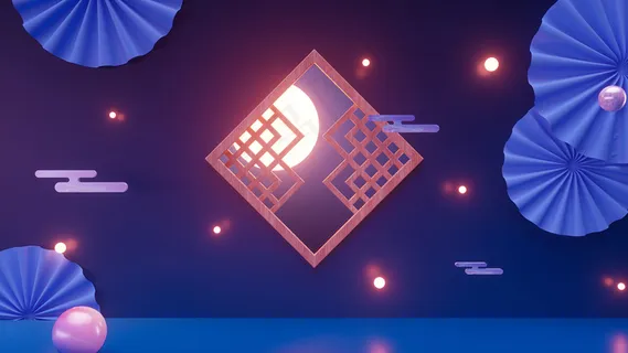 C4D电商场景模型渲染背景