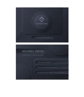 名片模板高档名片公司名片商务名片