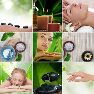 SPA养生高清素材高清素材图片