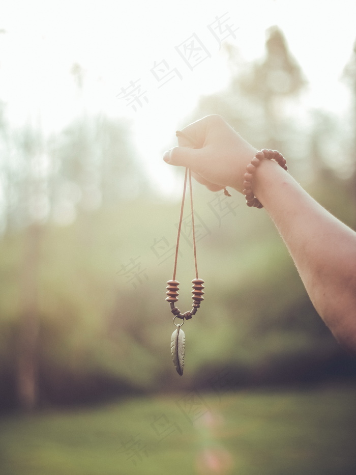 民族风项链非主流意境图片