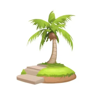 椰树棕榈树免抠