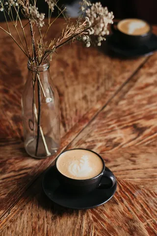 黑色美味咖啡摄影素材