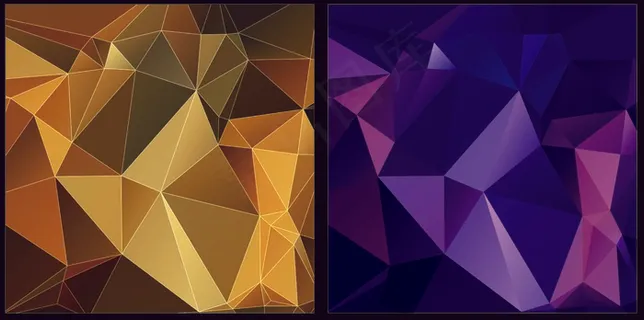 低多边形背景 几何艺术设计 多边形背景图片