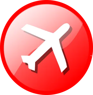 飞机标识素材卡通旅游