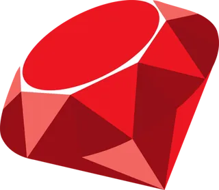 钻石卡通简笔红色