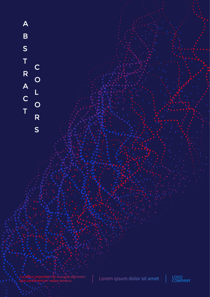 多彩渐变流体背景