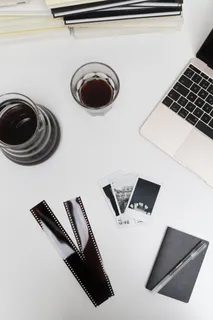 黑色美味咖啡摄影素材