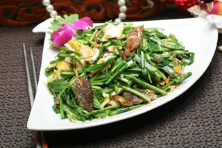 鲮鱼鲜韭荷包蛋 (6)