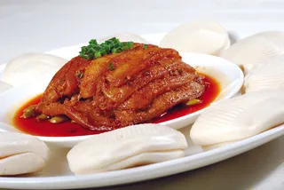 0911CC-198荷叶粉蒸肉      新法调制、香鲜润口