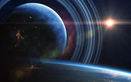 宇宙中的星系和星球高清图片 宇宙中的星系和星球高清图片