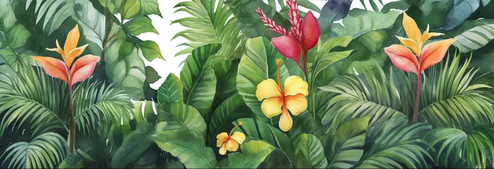 绿植花朵观赏类卡通插画素材