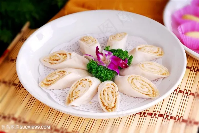 点心薄餐的美食图片