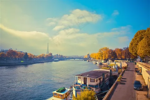 塞纳河的风景 塞纳河的风景