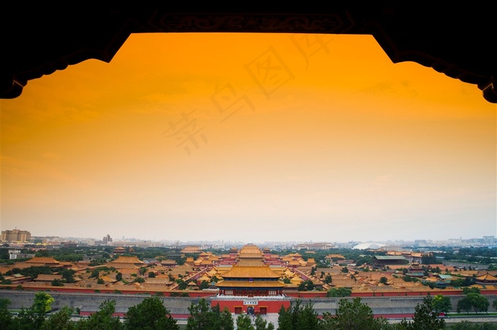 故宫神武门北京印象北京风景