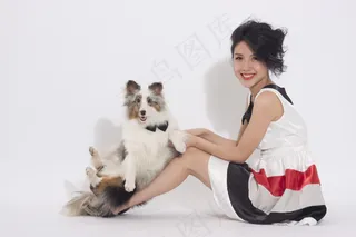 高清宠物美女图片下载