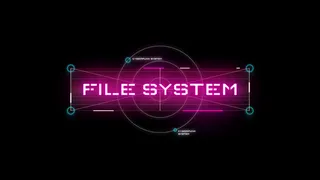英文边框粉色赛博朋克科技图案素材
