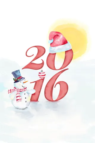 简约大气圣诞节快乐海报