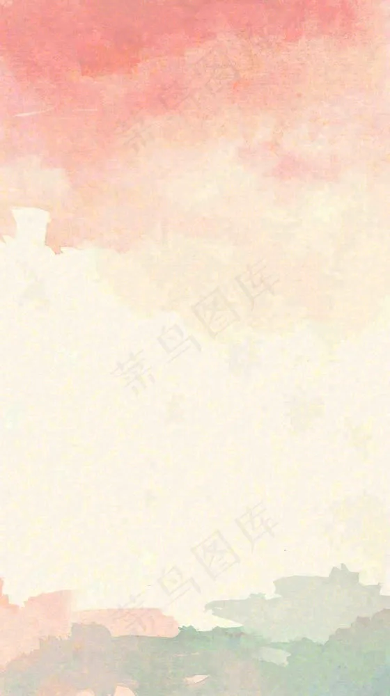 水墨泼墨粉色绿色渐变纹理背景(816x1456)