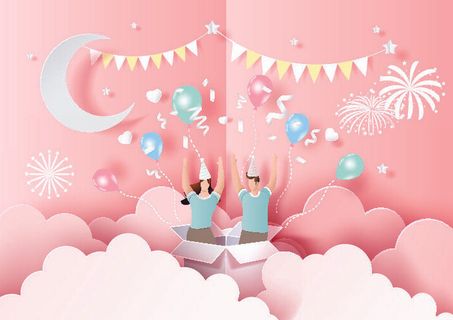 2.14情人节高端大气矢量插画