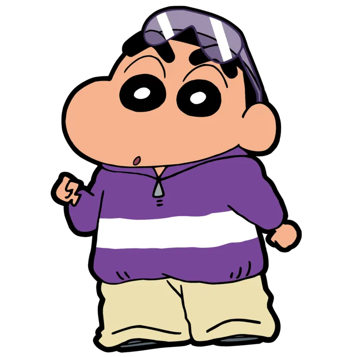 蜡笔小新可爱人物免扣素材