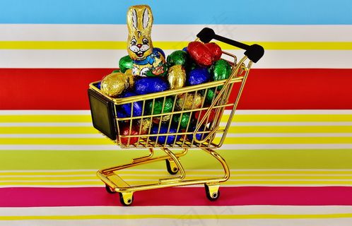 复活节彩色巧克力图片