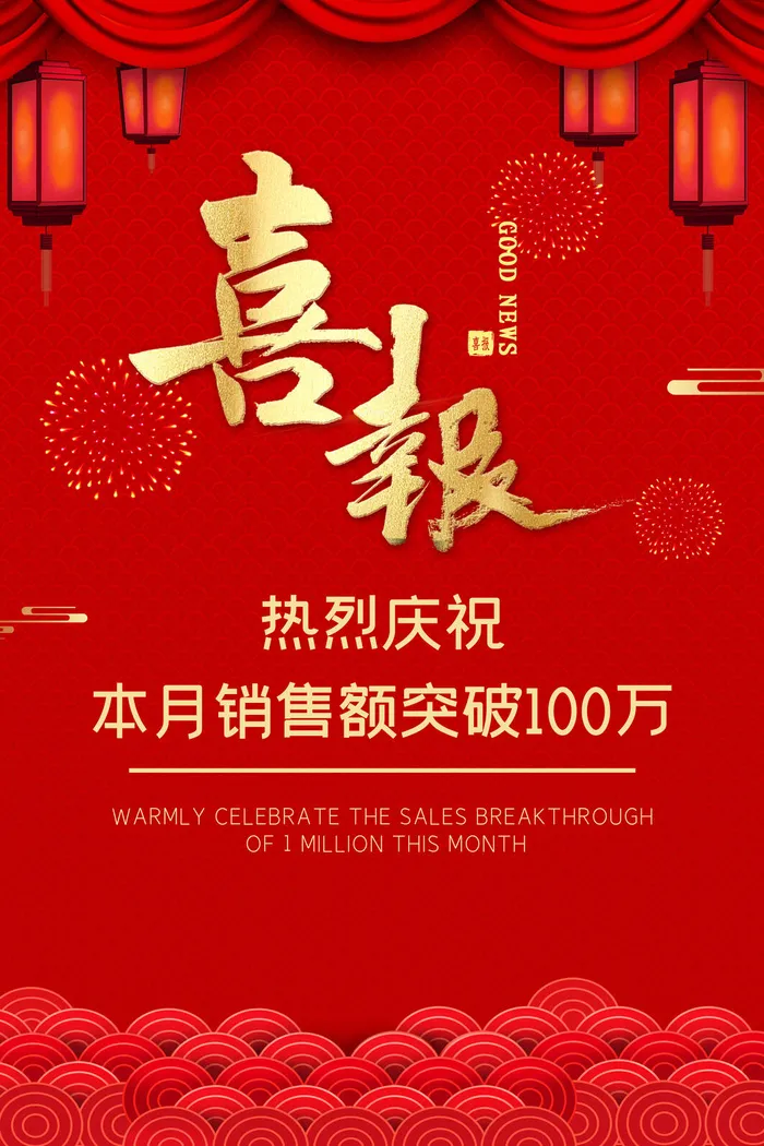 2022企业公司销售业绩年终大捷军令喜报PSD设计素材模板psd模版下载
