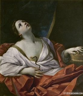 仰头坐着的女性油画图片