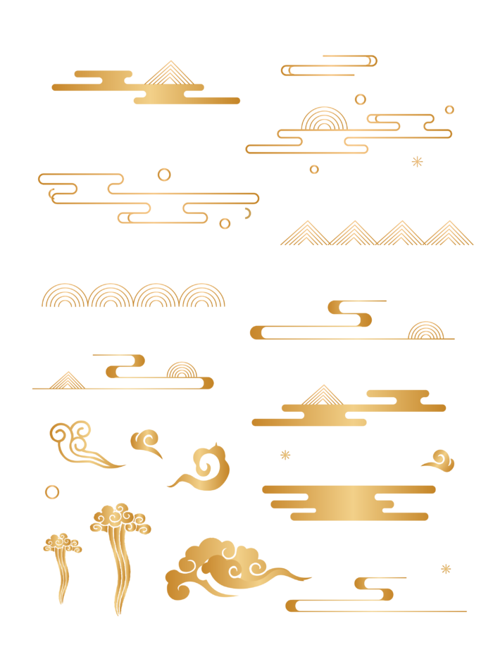 免扣元素中式古典风