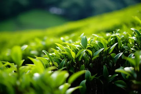 茶叶种植园摄影图 茶叶种植园摄影图