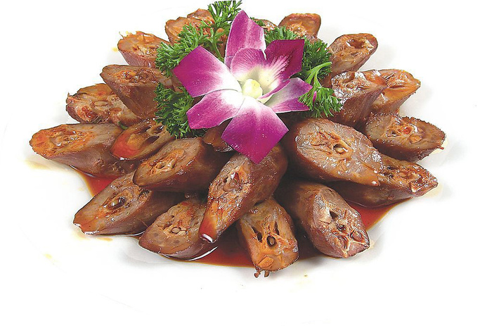 美食卤鸭脖