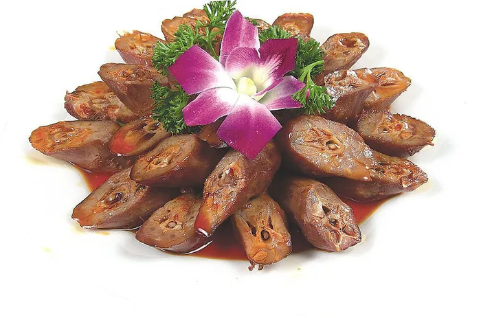 美食卤鸭脖