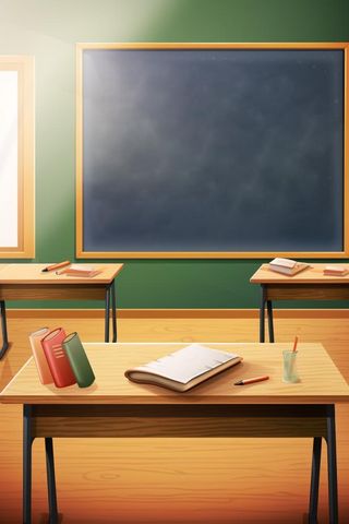 讲台教室黑板学校背景