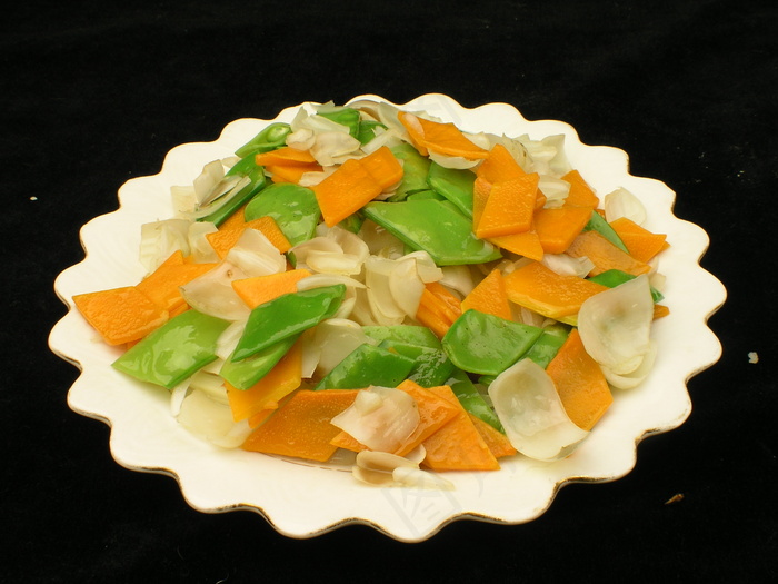 0710蜜豆南瓜炒百合