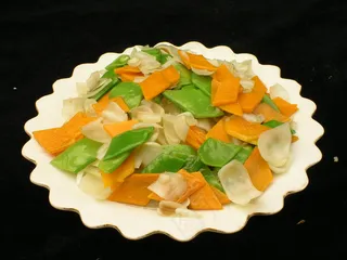 0710蜜豆南瓜炒百合