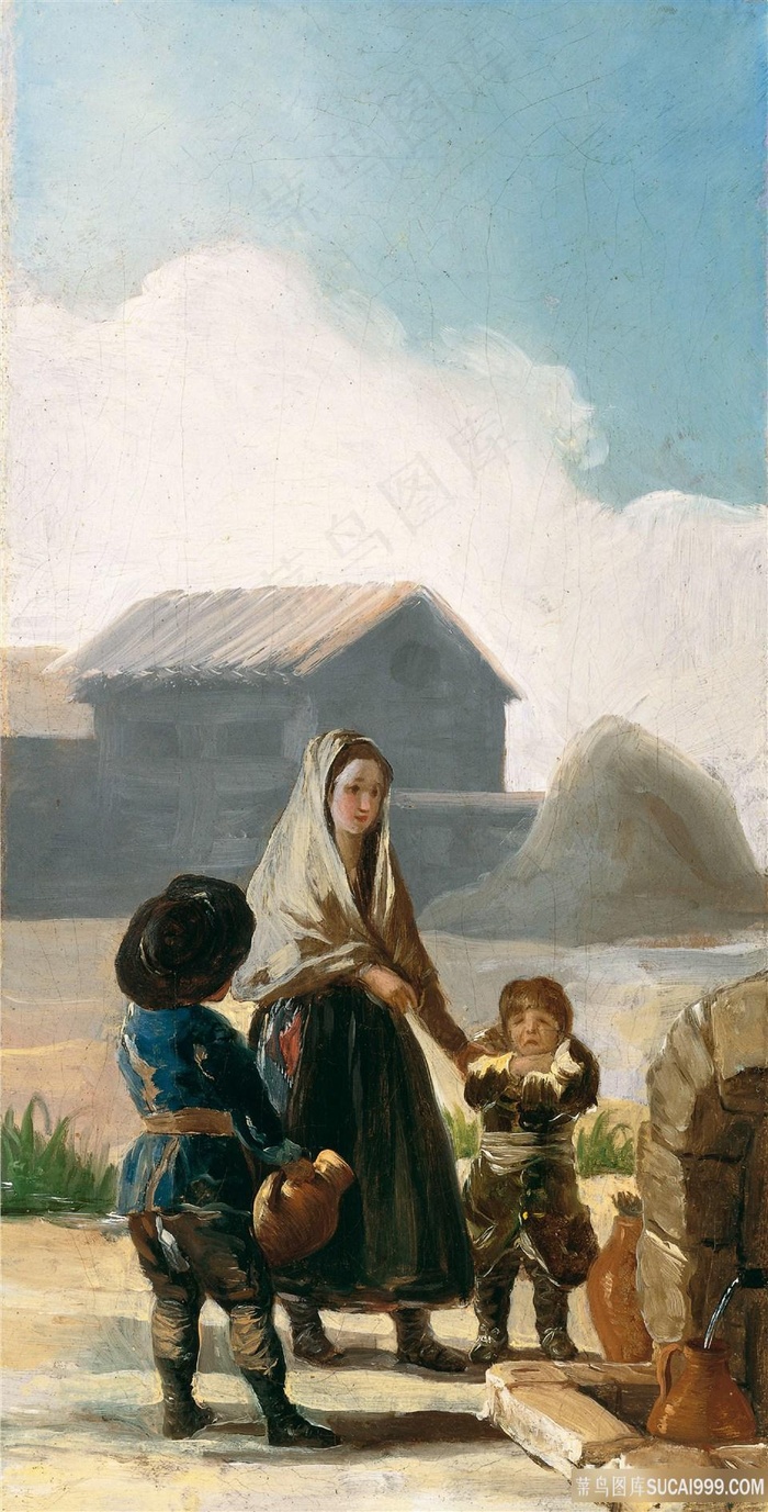 弗朗西斯科・德・戈雅人物风景画油画图片