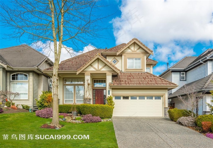 房地产别墅建筑家居广告