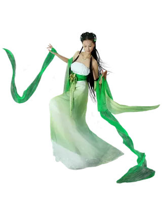 13 (5)免抠元素 免抠摄影 美女 人物 服装 古风 演奏