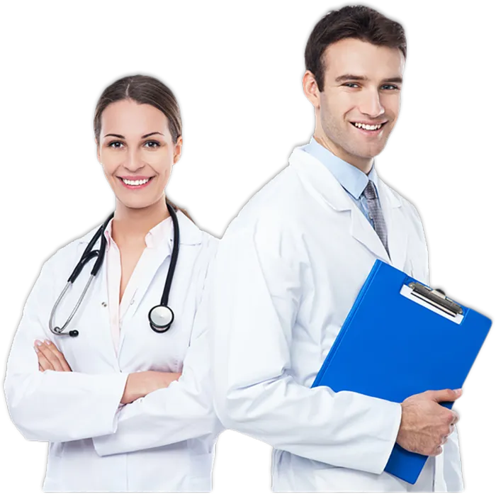 男女医生人物白衣天使