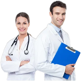 男女医生人物白衣天使