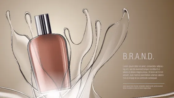 设计化妆品样品素材