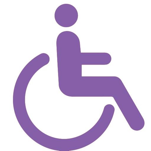 残疾标志 PNG免抠(512x512)