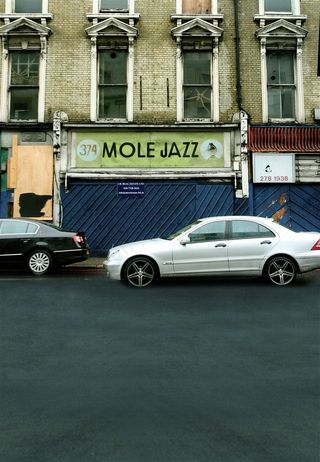 街景摄影背景图