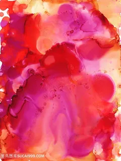 多彩油墨抽象背景