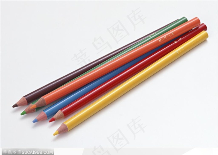 办公用品-堆放的彩铅