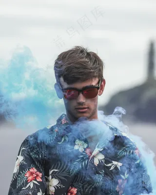 帅哥戴墨镜头像图片