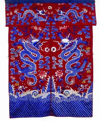 吉祥龙纹服饰图案素材