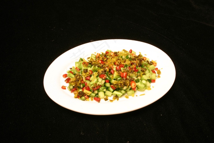 2865橄榄菜四季豆