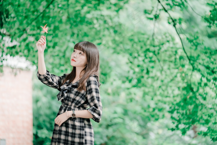 文艺小清新女生图片