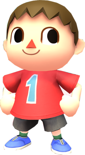 动森村长人物形象卡通