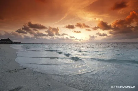 唯美海边日出夕阳壁纸 唯美海边日出夕阳壁纸